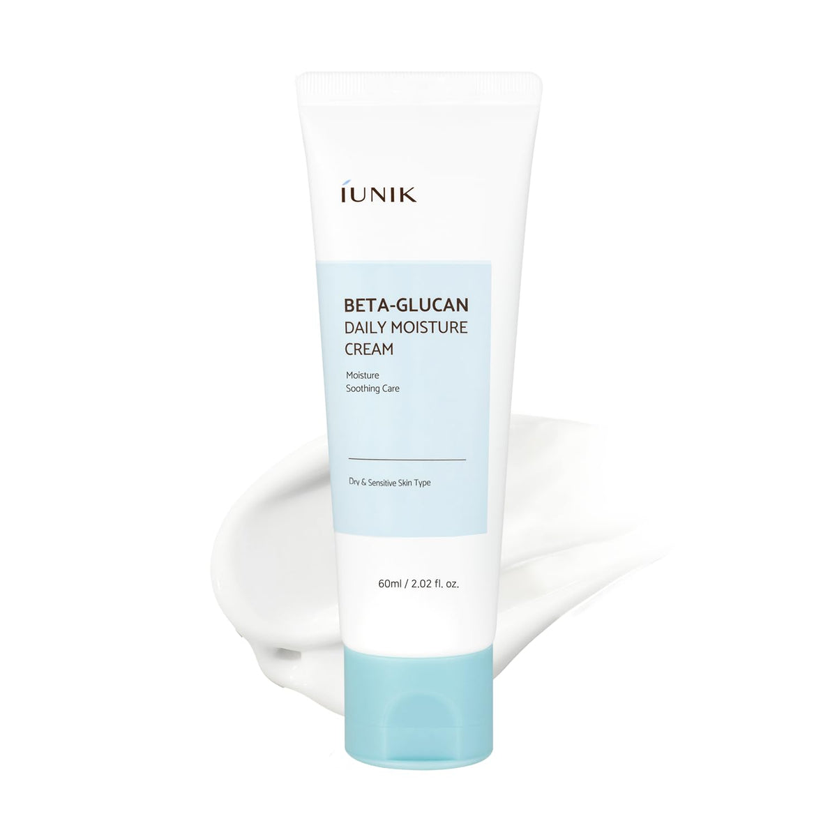 IUNIK Beta-Glucan Daily Moisture Cream front view 80g