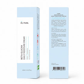 IUNIK Beta-Glucan Daily Moisture Cream with other skincare products