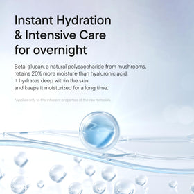 IUNIK Beta-Glucan Power Moisture Serum gel texture on skin