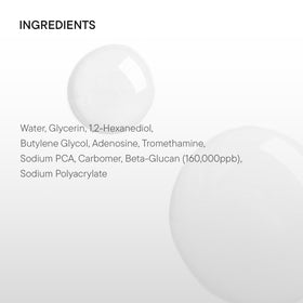 IUNIK Beta-Glucan Power Moisture Serum with natural background