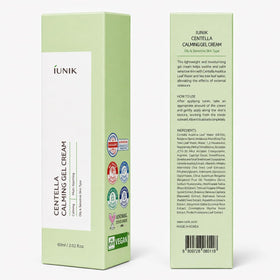 IUNIK Centella Calming Gel Cream lifestyle scene