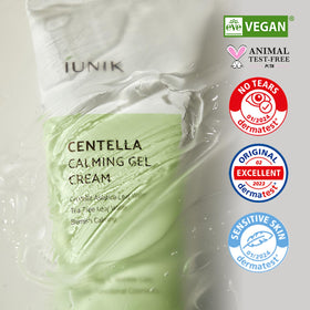 IUNIK Centella Calming Gel Cream with sprout extracts