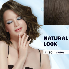 Ivnil Chestnut Brown Hair Dye Shampoo side view