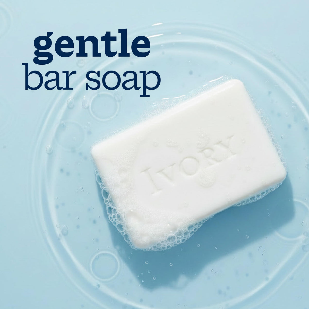 Ivory Gentle Bar Soap showing individual bars