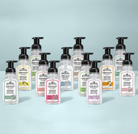 J.R. Watkins Aloe & Green Tea Foam Hand Soap refill bottles
