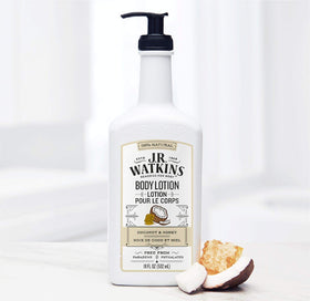 J.R. Watkins Daily Moisturizing Lotion Coconut Milk & Honey texture