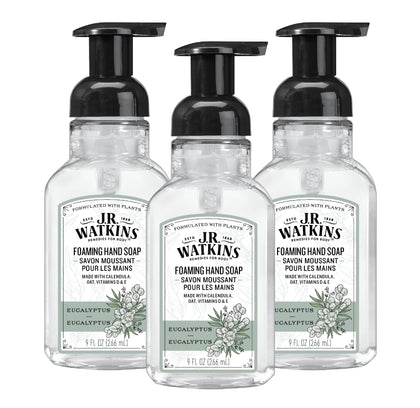 J.R. Watkins Eucalyptus Foam Hand Soap front view