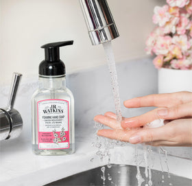 J.R. Watkins Foam Hand Soap Cherry Blossom with shea butter cream