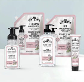 J.R. Watkins foaming hand soap with shea butter hand cream