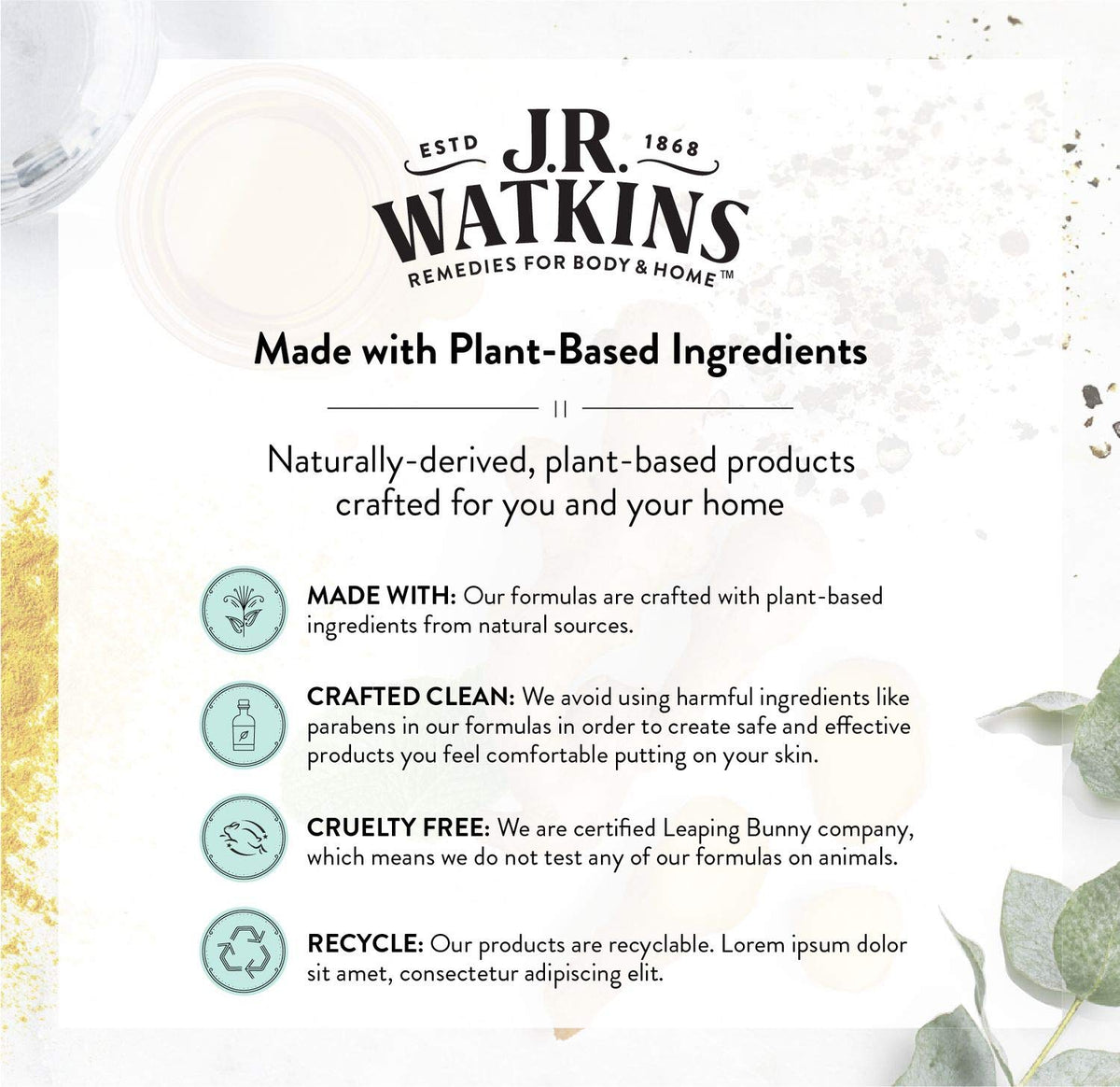J.R. Watkins Lavender Body Lotion with lavender flowers