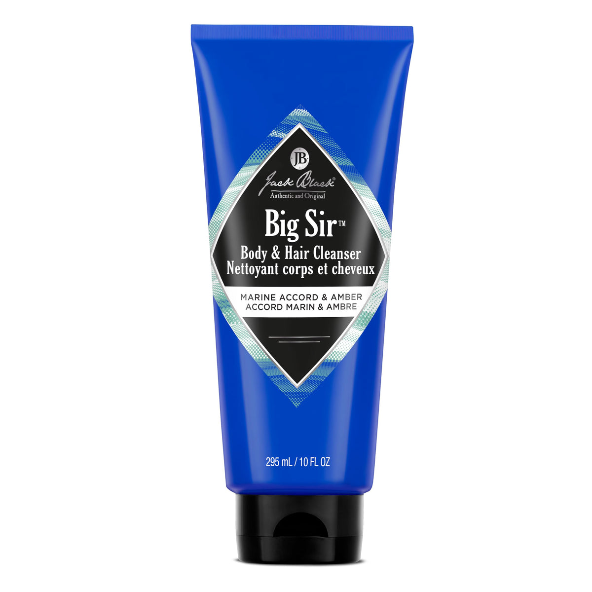 Jack Black Big Sir Body & Hair Cleanser 10 Fl Oz front view