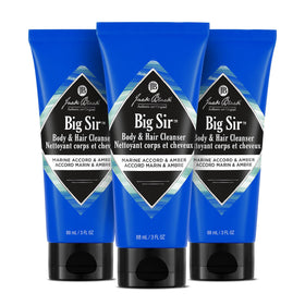 Jack Black Big Sir Body & Hair Cleanser 3 Fl Oz front view