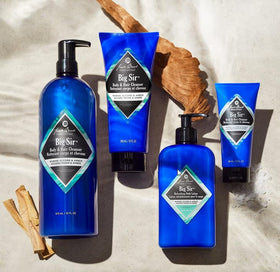Jack Black Big Sir Body & Hair Cleanser 3 Fl Oz lifestyle scene