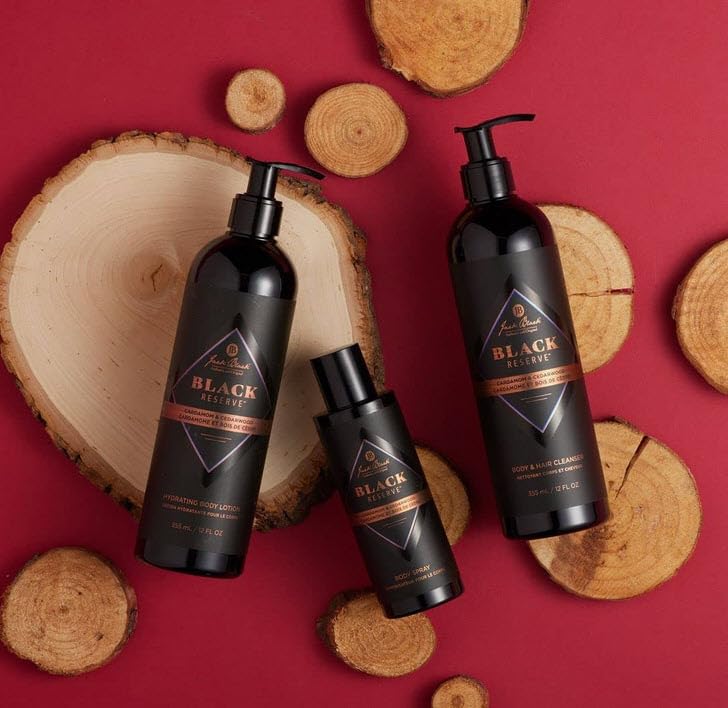 Jack Black Black Reserve Body & Hair Cleanser 3 Fl Oz packaging