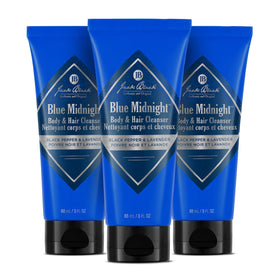 Jack Black Blue Midnight Body & Hair Cleanser 3 Fl Oz front view