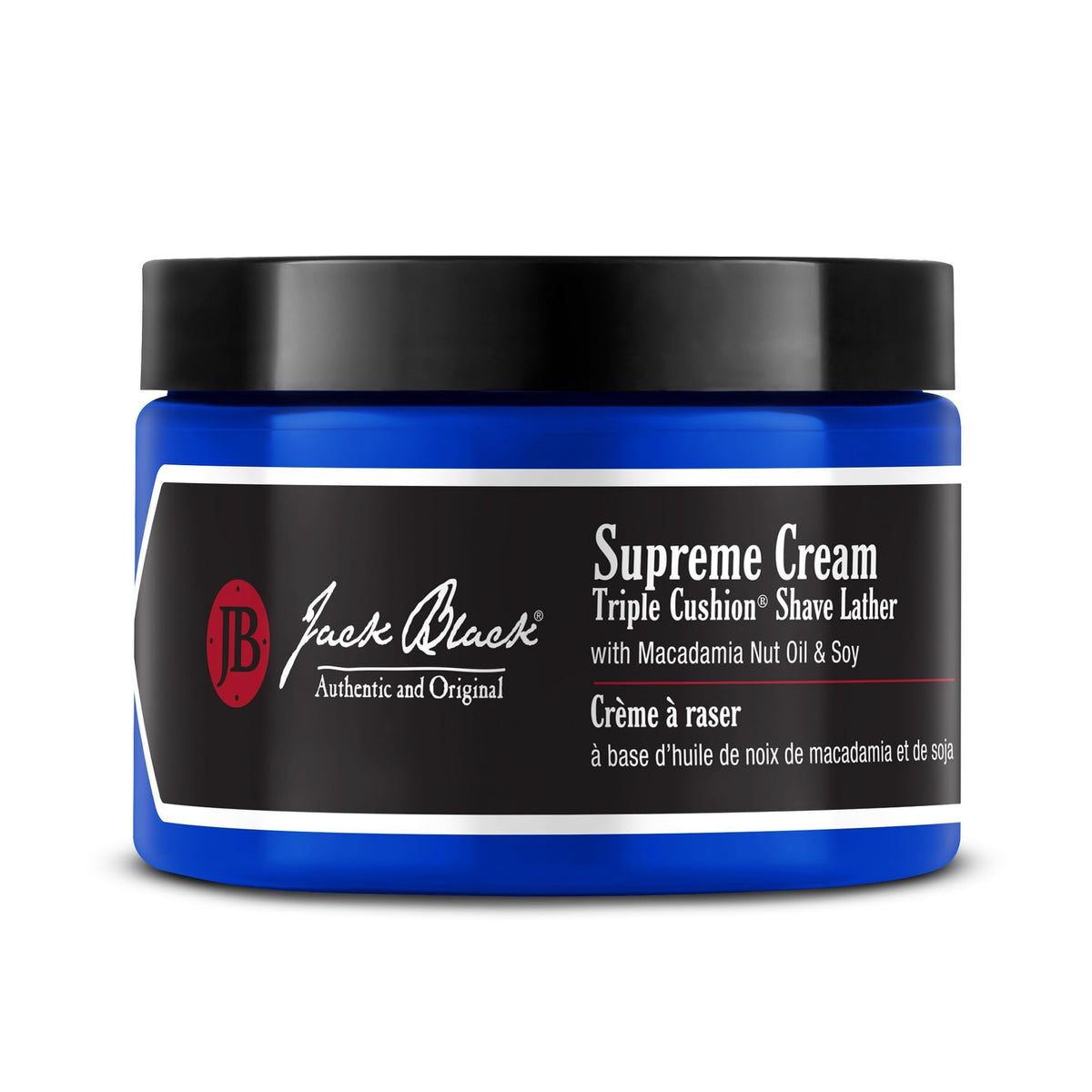 Jack Black Cream Triple Cushion Shave Lather 9.5Fl Oz front view