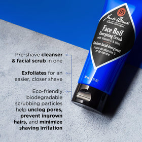 Jack Black Face Buff Energizing Scrub 3 fl oz side view