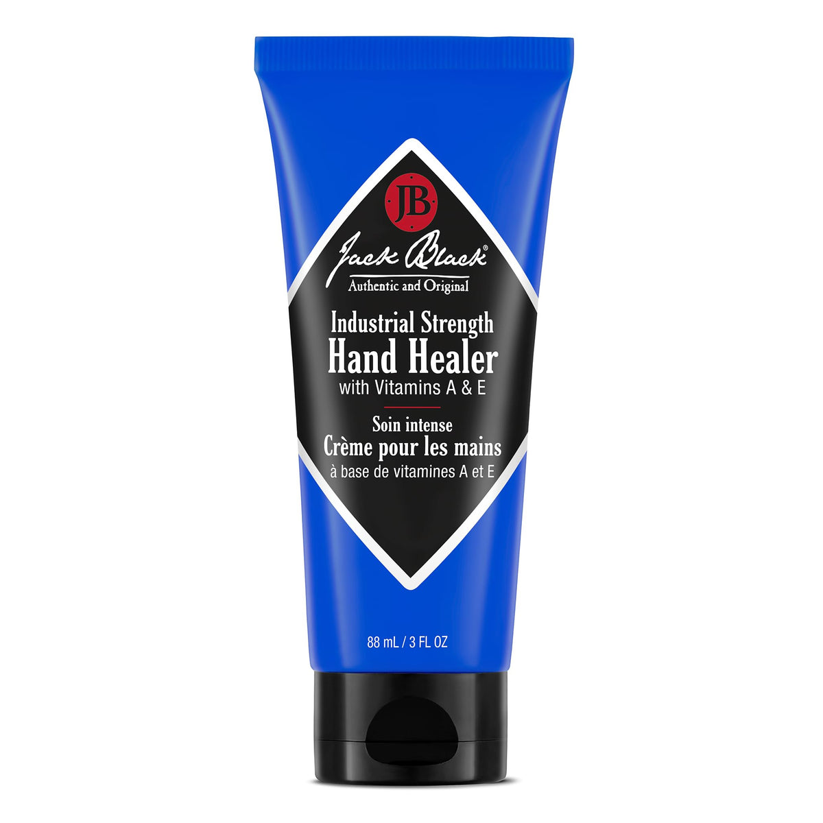 Jack Black Industrial Strength Hand Healer front view, 3 Fl Oz