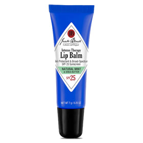 Jack Black Intense Therapy Lip Balm 0.25-Oz Natural Mint front view