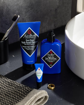 Jack Black Intense Therapy Lip Balm Grapefruit/Ginger in hand