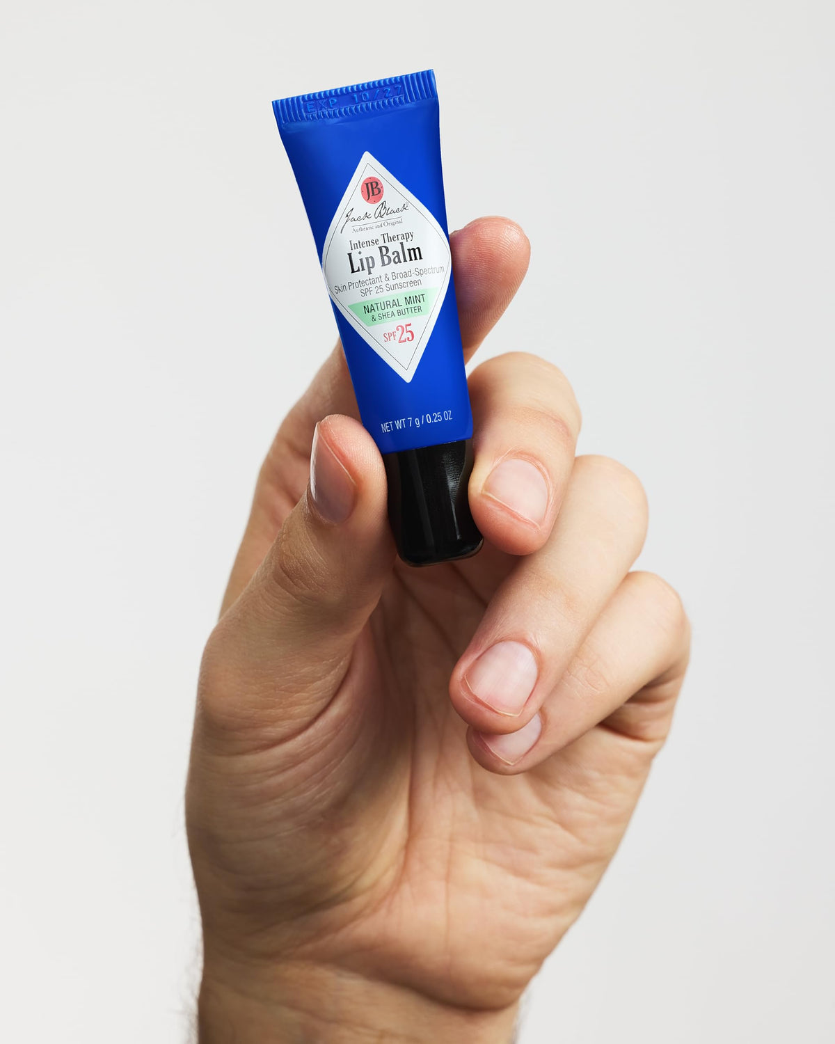 Jack Black Intense Therapy Lip Balm packaging front view