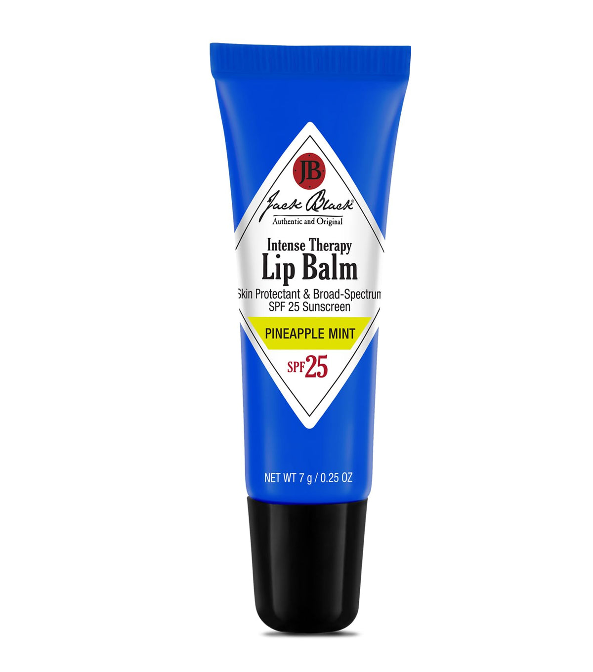 Jack Black Intense Therapy Lip Balm SPF 25 front view
