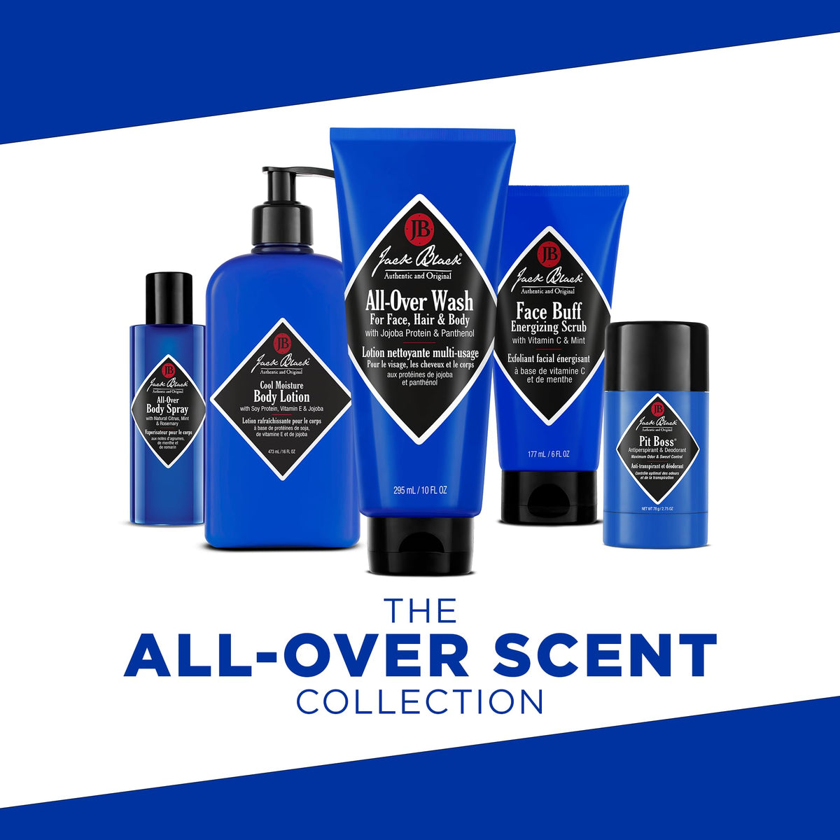 Jack Black Pit Boss Antiperspirant & Deodorant close-up of stick