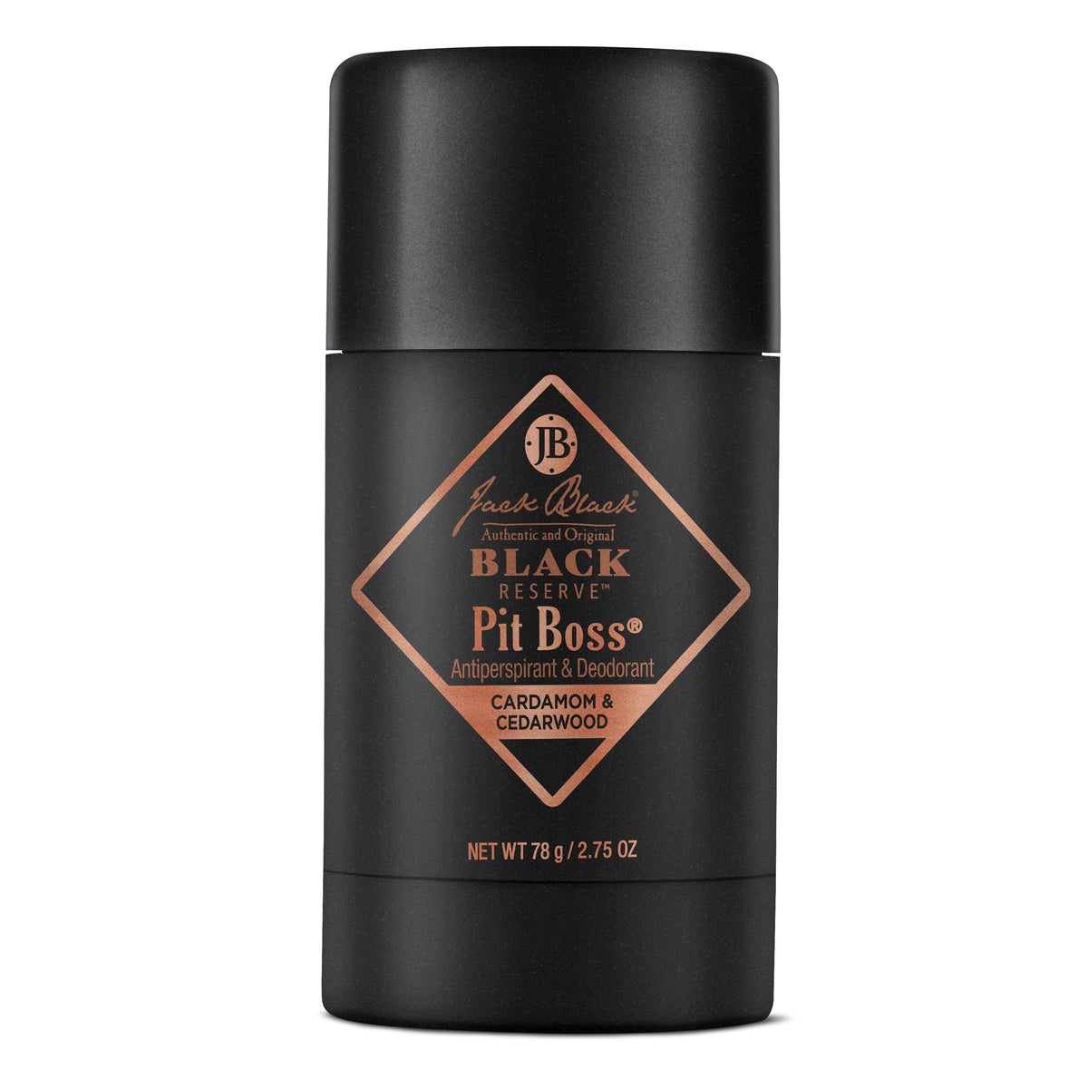 Jack Black Pit Boss Antiperspirant stick front view