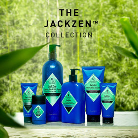 Jack Black Pit Boss JackZen Antiperspirant showing product details on back