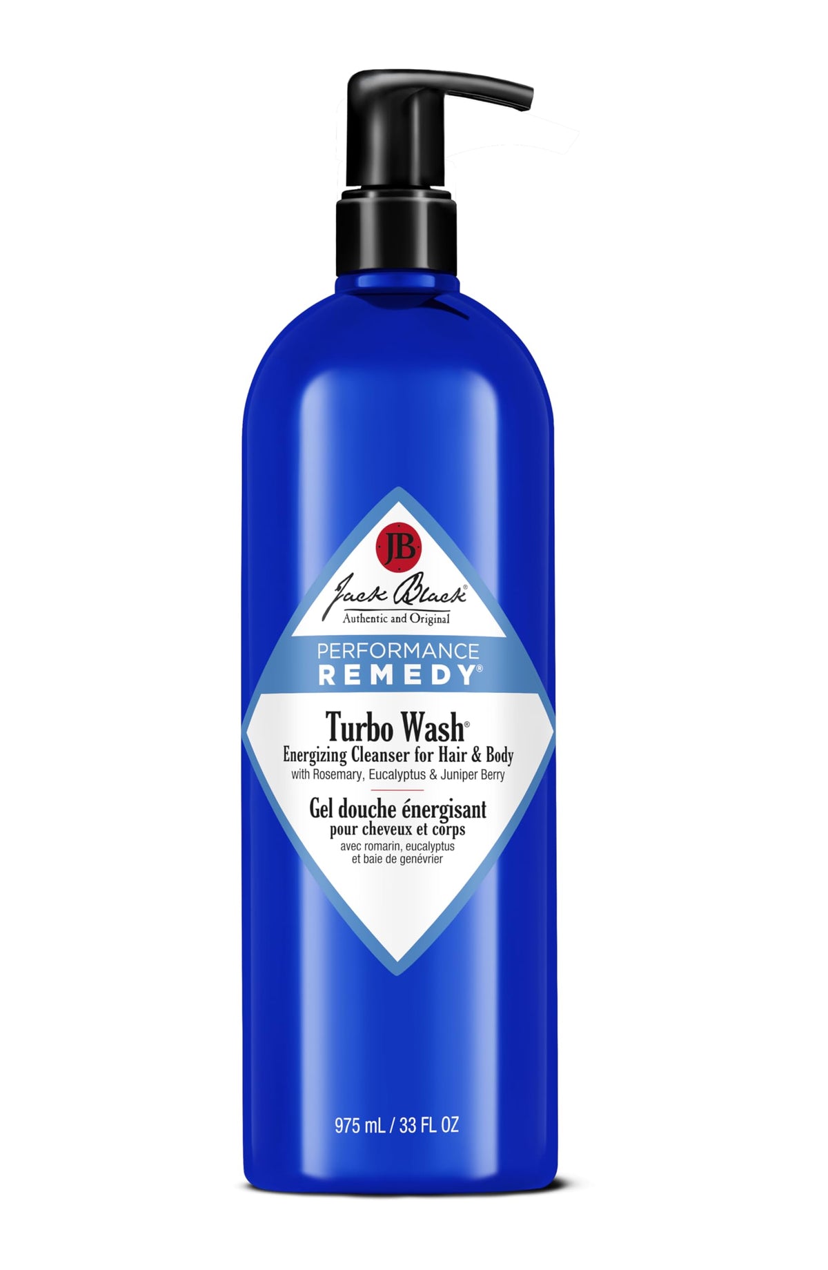 Jack Black Turbo Wash 33 Fl Oz front view with label