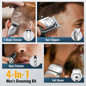 Jack & Rose nose hair trimmer showing double-sided blade