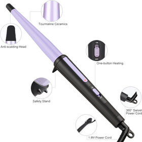 JAETON Hair Curling Iron showing dual voltage feature