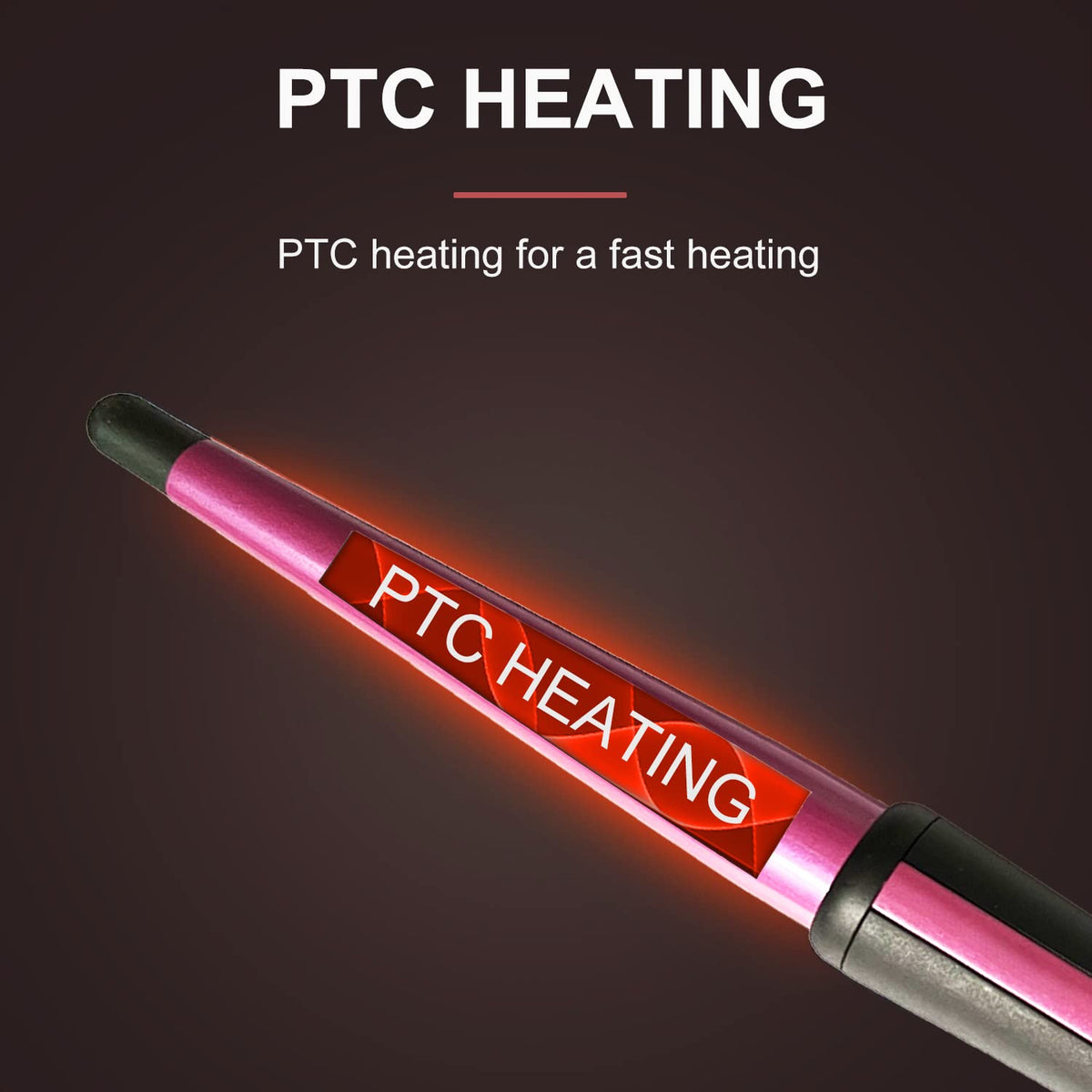JAETON Hair Curling Iron with heat-resistant glove