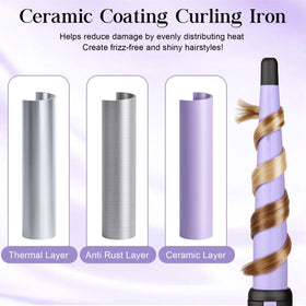 JAETON Hair Curling Iron with heat-resistant glove