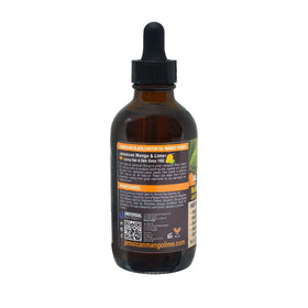 Jamaican Mango & Lime Black Castor Oil 4oz packaging