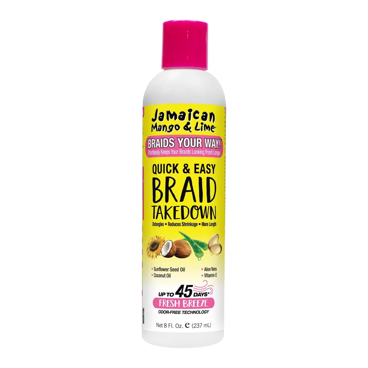 Jamaican Mango & Lime Braid Takedown Lotion 249g front view