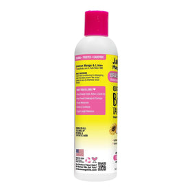 Jamaican Mango & Lime Braid Takedown Lotion application on braids
