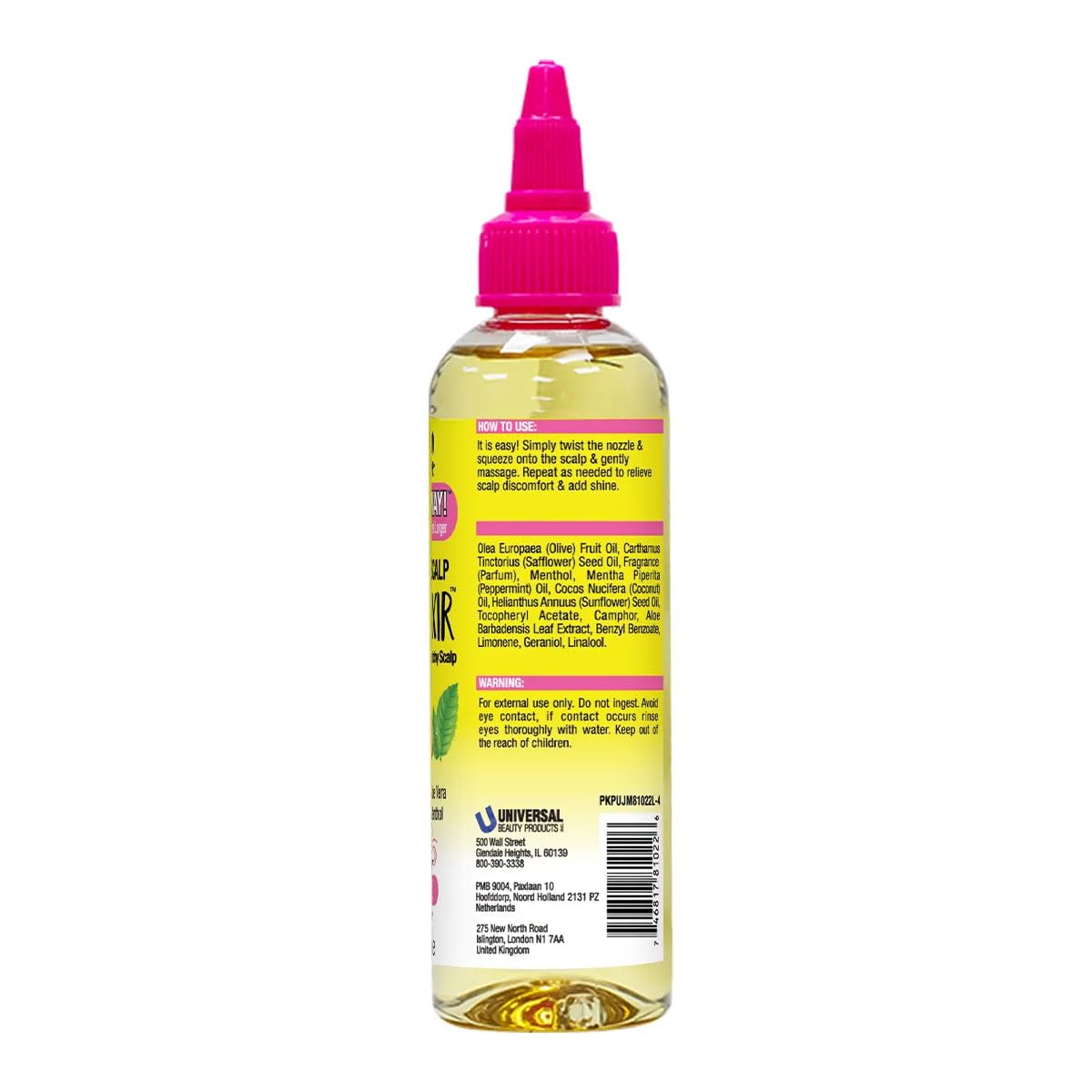 Jamaican Mango & Lime Braids Your Way Elixir 118g bottle with cap