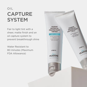 Jan Marini Skin Research Physical Protectant Tinted SPF 45 application on skin
