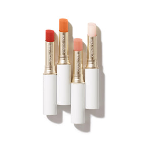 jane iredale Just Kissed Lip and Cheek Stain applied on cheeks