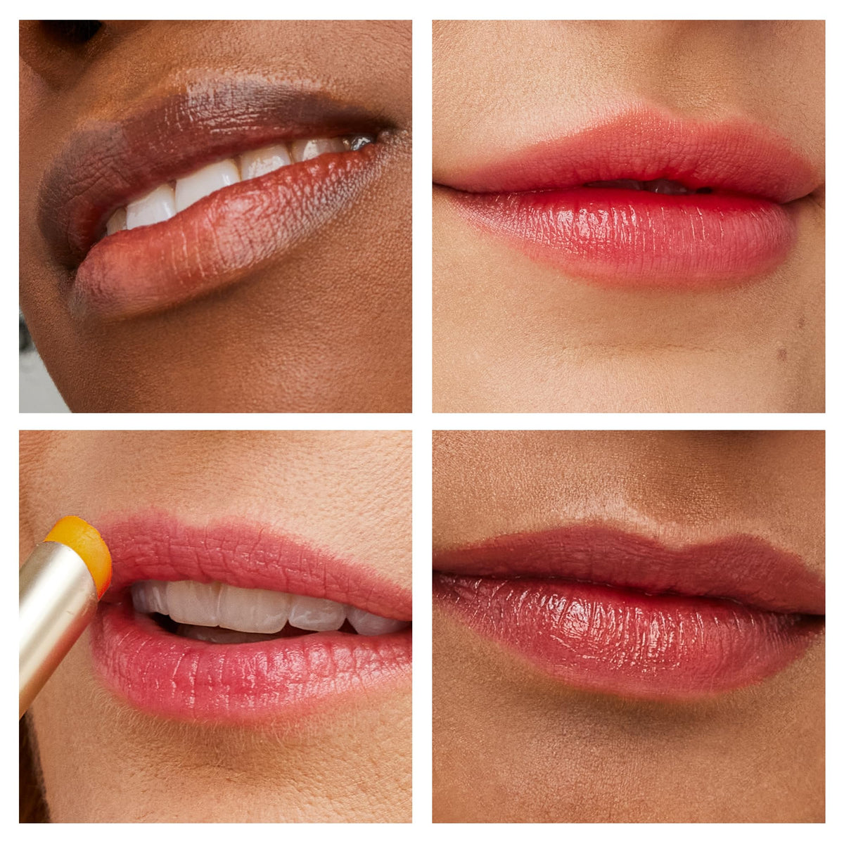 jane iredale Just Kissed Lip and Cheek Stain applied on lips