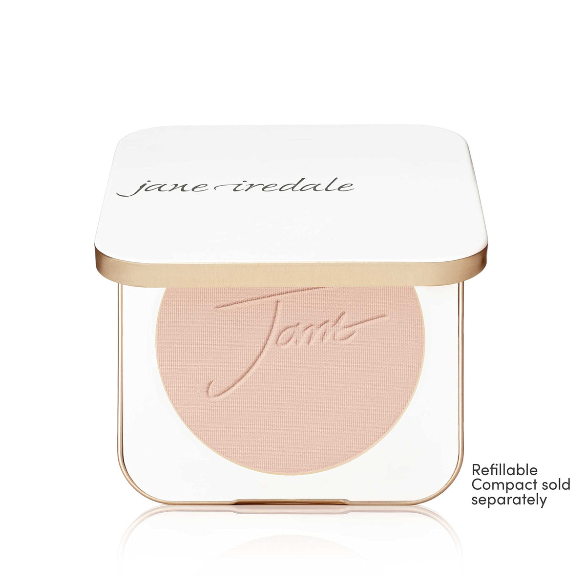 jane iredale PurePressed Base Foundation Refill Light Beige compact open