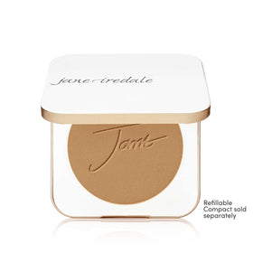 jane iredale PurePressed Base Mineral Foundation Refill Fawn with brush