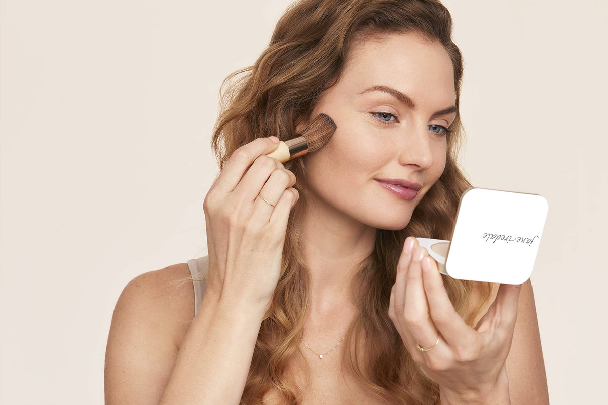 jane iredale PurePressed Base Mineral Foundation Refill with brush