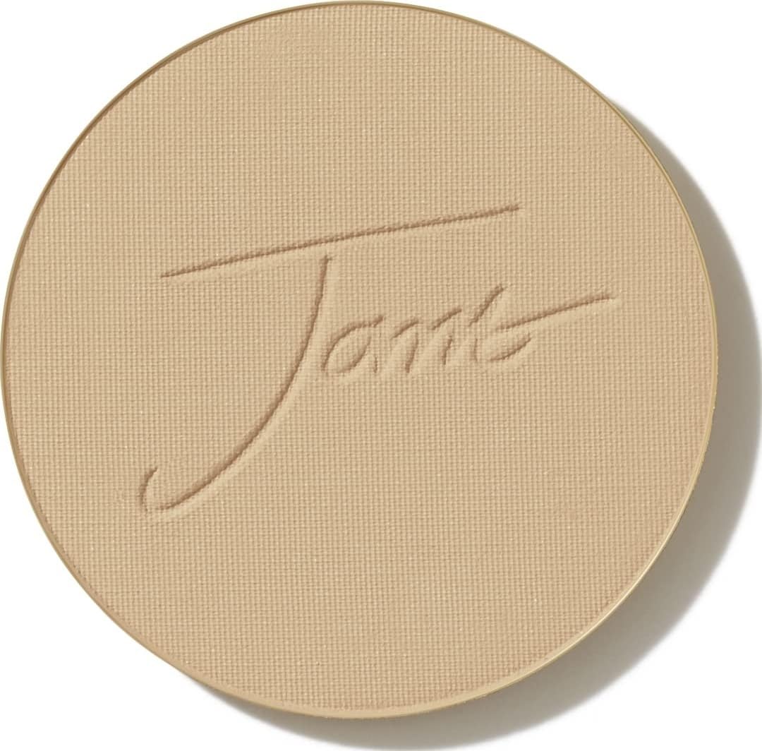 jane iredale Purepressed Base Mineral Powder refill Golden Glow front view