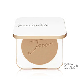 jane iredale PurePressed Base Refill Latte texture close-up