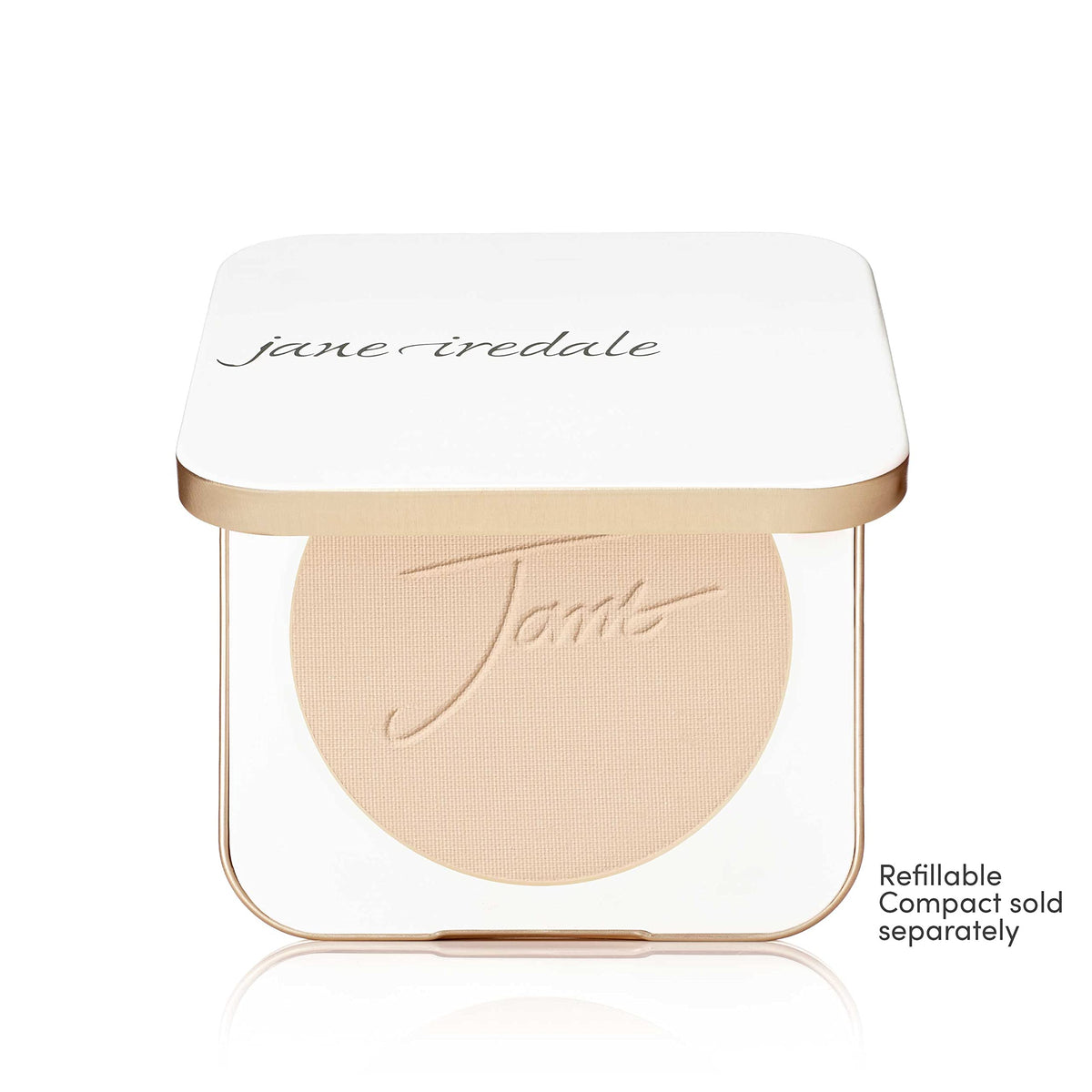 jane iredale PurePressed Base Refill mineral powder texture close-up