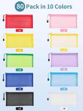 JARLINK mesh pouch displaying contents for easy identification