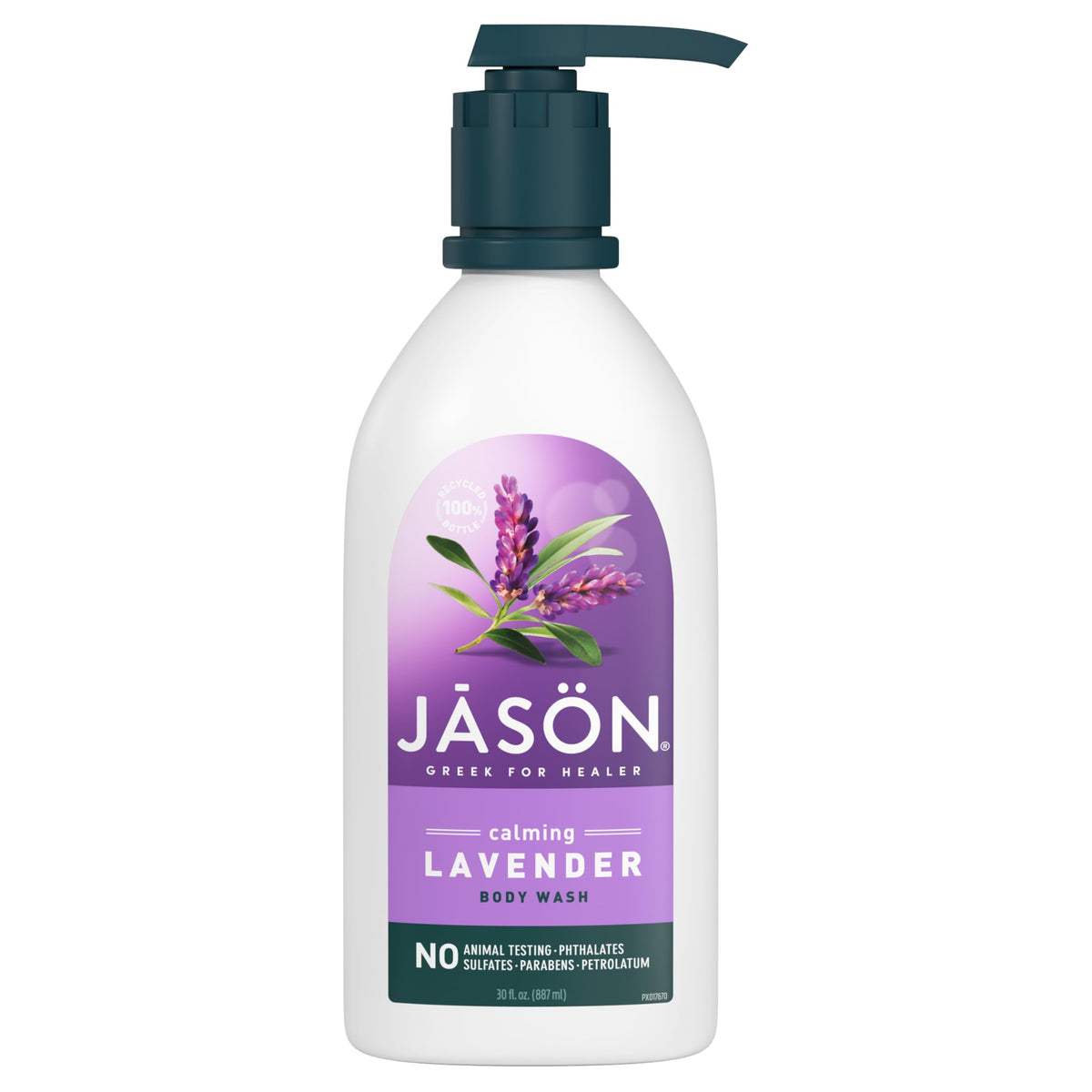 JASON Lavender Calming Body Wash 30 fl oz front view