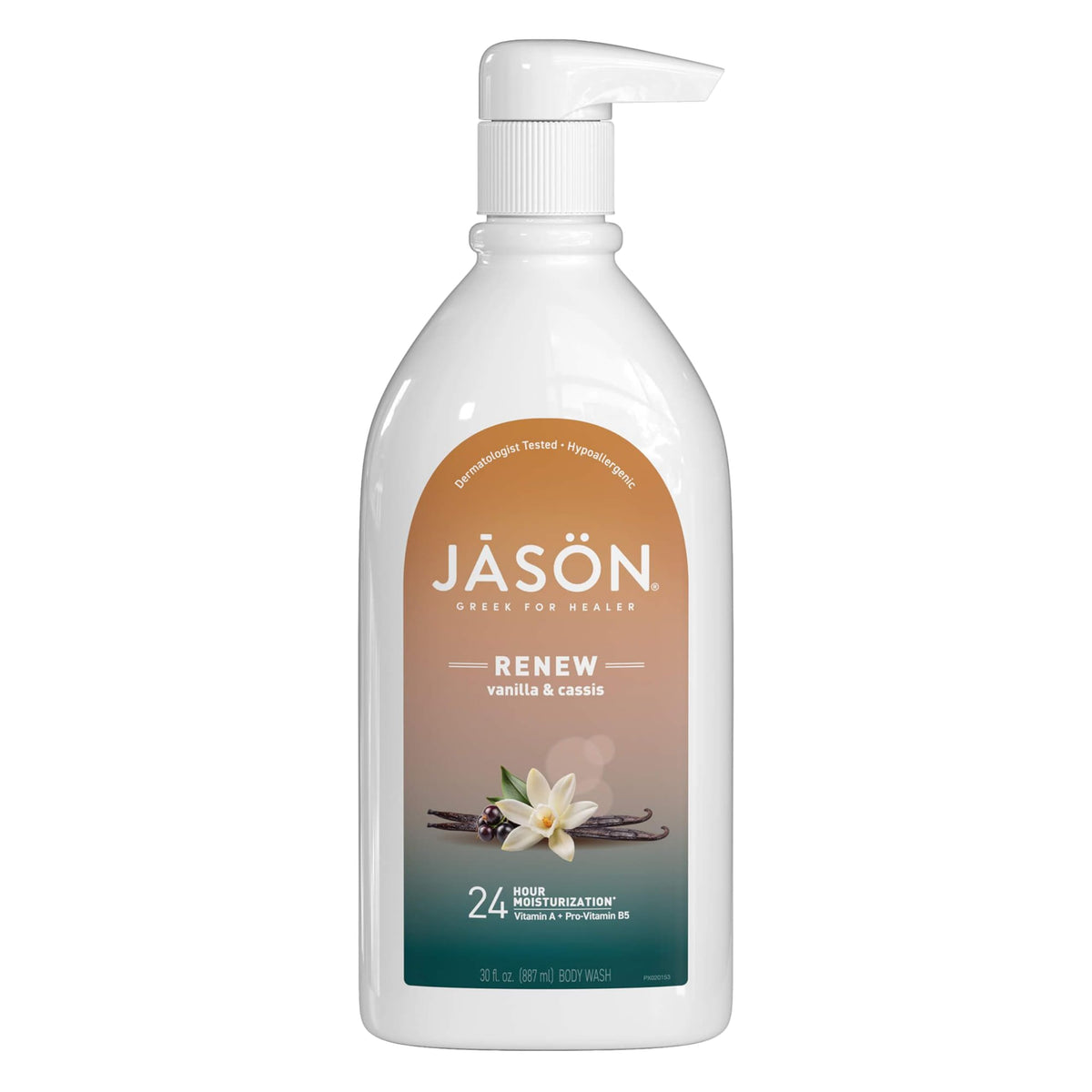 JASON Vanilla & Cassis Body Wash 30 Fl Oz front view